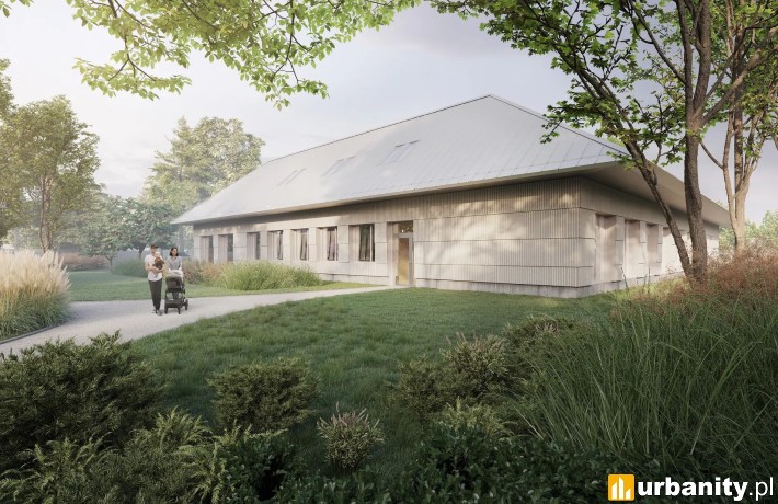Interwencyjny Ośrodek Preadopcyjny we Wrocławiu, wiz. materiały inwestora