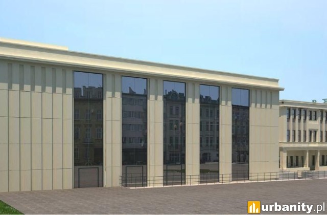 Zmodernizowany gmach kompleksu KS Korona, wiz. ZIS Kraków