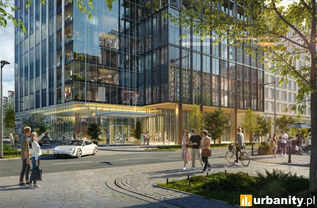 Liberty Residence w Warszawie. Wizualizacja projektu przy Grzybowskiej, wiz. materiały inwestora