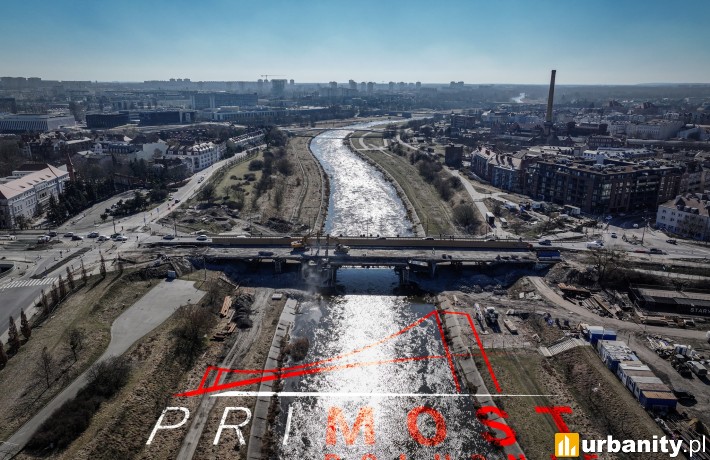 przebudowa mostu Chrobrego w Poznaniu, fot. Primost Południe