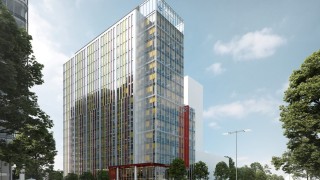Wizualizacja inwestycji Olivia Nowa na terenie kompleksu Olivia Center, wiz. materiały prasowe