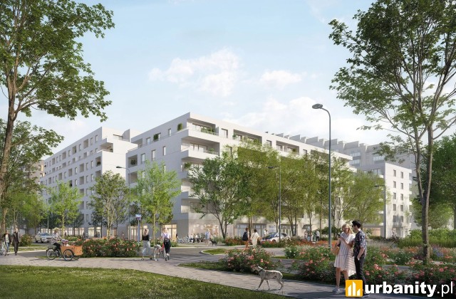 Projekt Osiedla Omulewska na warszawskim Grochowie, wiz. materiały dewelopera