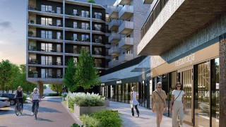 Osiedle przy Wielickiej - projekt inwestycji w Krakowie, wiz. materiały dewelopera
