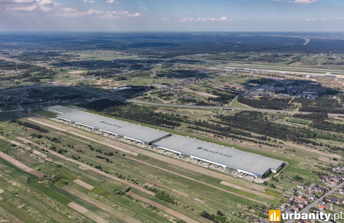 Panattoni Park Katowice Airport, wizualizacja inwestycji, wiz. materiały inwestora