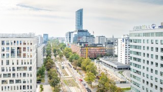 Powstańców 7D, w budowie, fot. Archicom
