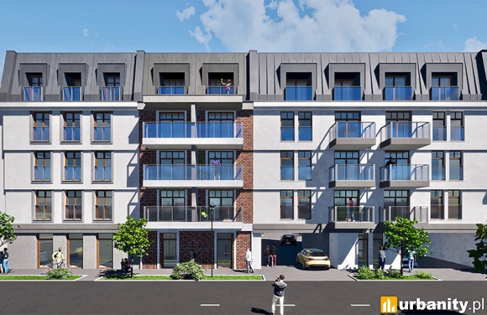 Projekt Rezydencji Asnyka w Kaliszu, fot. materiały dewelopera