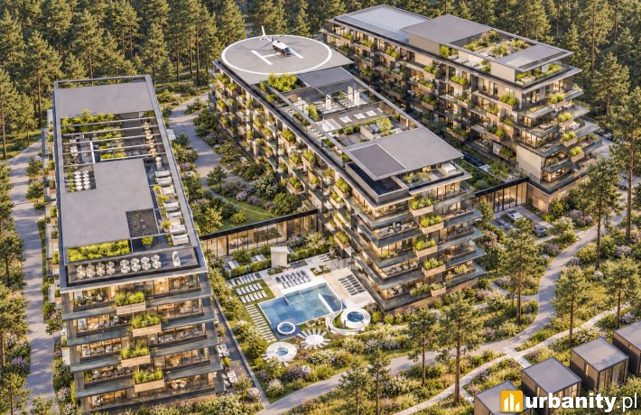 Rusza budowa luksusowego kompleksu na Mazurach za blisko 600 mln zł. Apartamenty, aquapark i wille