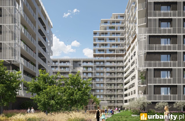 Ostatni etap osiedla Stacja Wola w Warszawie, wiz. Archicom