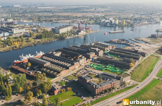 Teren dawnej Stoczni Cesarskiej, fot. materiały inwestora
