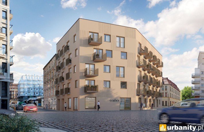 Wizualizacja projektu Studio Arte we Wrocławiu