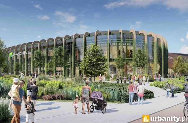 Projekt inwestycji Wilanów Park w Warszawie, wiz. materiały inwestora