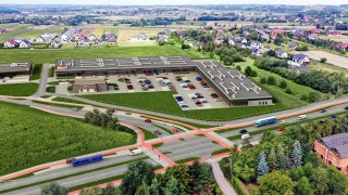 Wizualizacja inwestycji Atut Kocmyrzowska, wiz. materiały inwestora