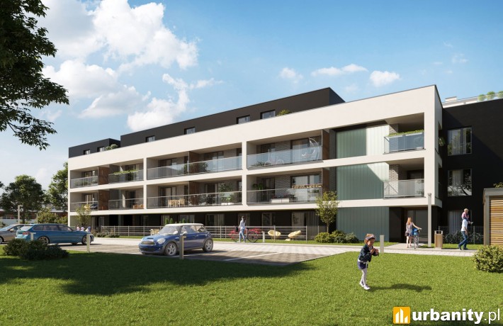 Bartycka 49 Apartamenty - wizualizacja