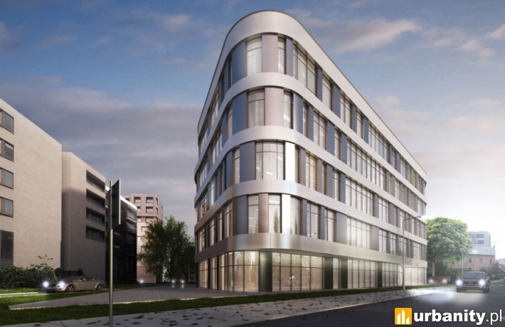 Wizualizacja biurowca Moon Office