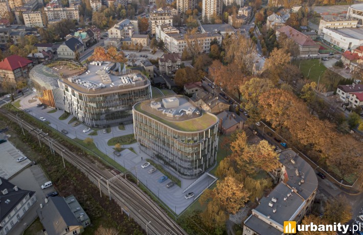 Kolejny biurowiec w ramach kompleksu Cavatina Hall