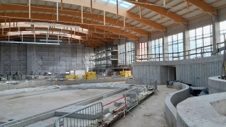 To największa inwestycja basenowa na Dolnym Śląsku. Osiągnięto dwa ważne etapy budowy