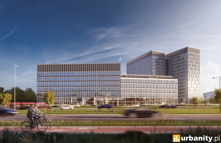 Wizualizacja inwestycji Face2Face Business Campus