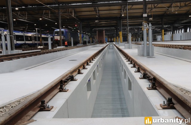 Przebudowane elementy hali lokomotywowni na stacji Wrocław Główny, fot. Mostostal Warszawa