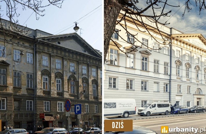 Hotel Stradom House w Krakowie, wczoraj i dziź, fot. materiały prasowe