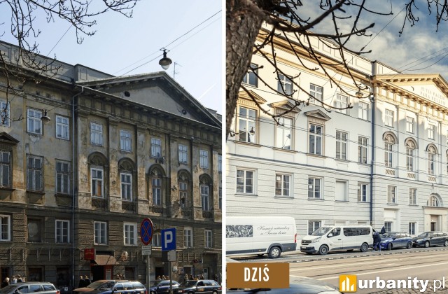 Hotel Stradom House w Krakowie, wczoraj i dziź, fot. materiały prasowe