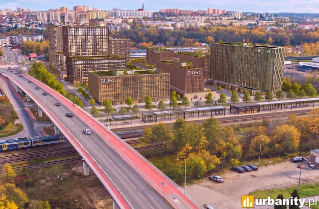 Impuls Zagnańska 119, nowe wizualizacje, wiz. Tera Group