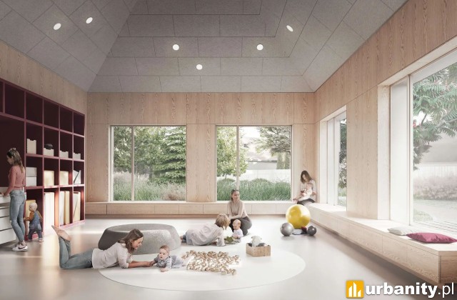 Interwencyjny Ośrodek Preadopcyjny we Wrocławiu, wiz. materiały inwestora