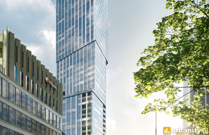 Liberty Residence w Warszawie. Wizualizacja projektu przy Grzybowskiej, wiz. materiały inwestora