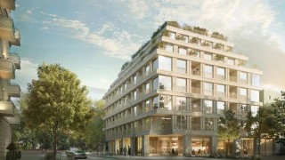 Narutowicza 75a, projekt inwestycji w trybie lex deweloper, wiz. Design Lab Group