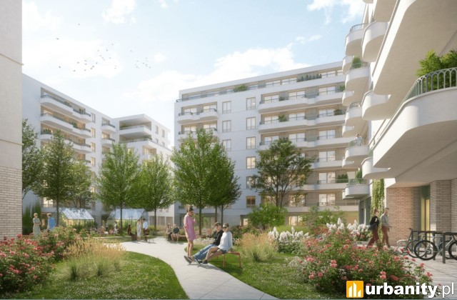 Projekt inwestycji przy Omulewskiej 24, wiz. materiały inwestora
