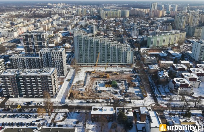 Budowa Osiedla Omulewska na warszawskim Grochowie, fot. Unidevelopment
