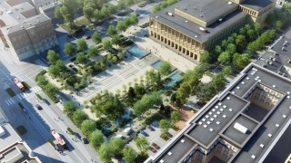 Jak będzie wyglądał nowy plac Dąbrowskiego? Powrót do stylu z lat 60. XX wieku