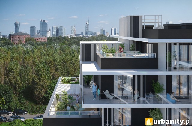 Ostatni etap osiedla Stacja Wola w Warszawie, wiz. Archicom