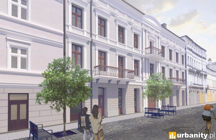 Tak ma wyglądać kamienica przy ul Włókienniczej 2 w Łodzi