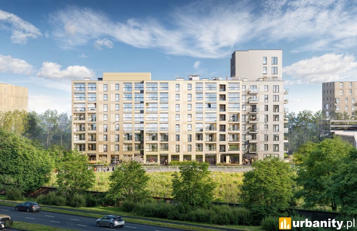 XYZ Place - wizualizacja osiedla, wiz. materiały dewelopera