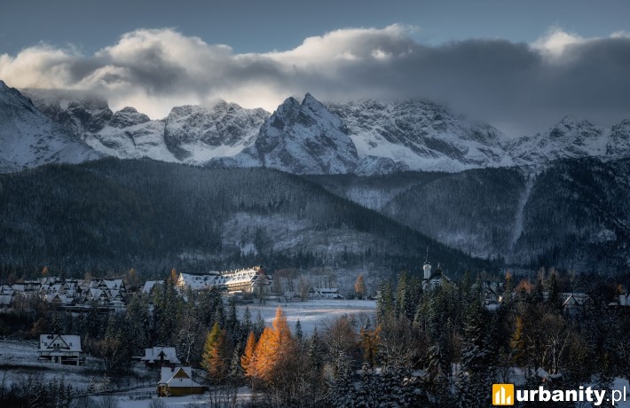 Widok z inwestycji na Góry w Zakopanem, fot. materiały prasowe