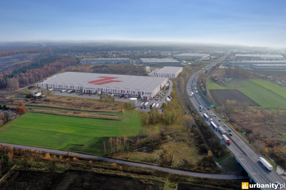 Na Śląsku, w pobliżu autostrady A4 rośnie nowe centrum logistyczne