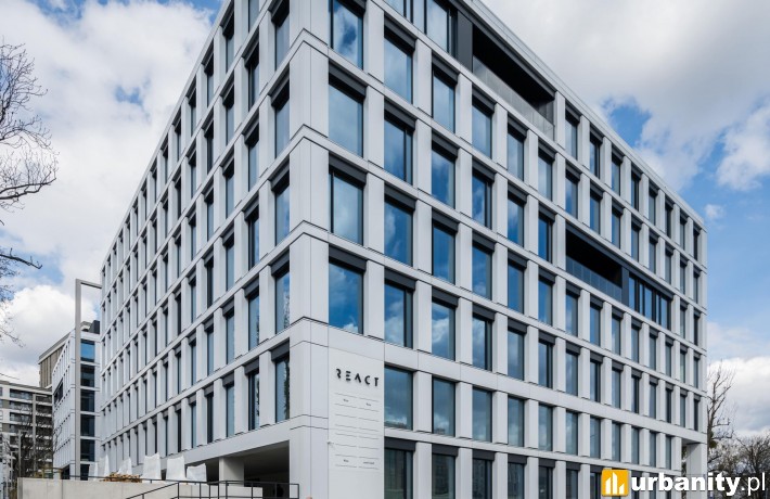 Biurowiec React w Łodzi