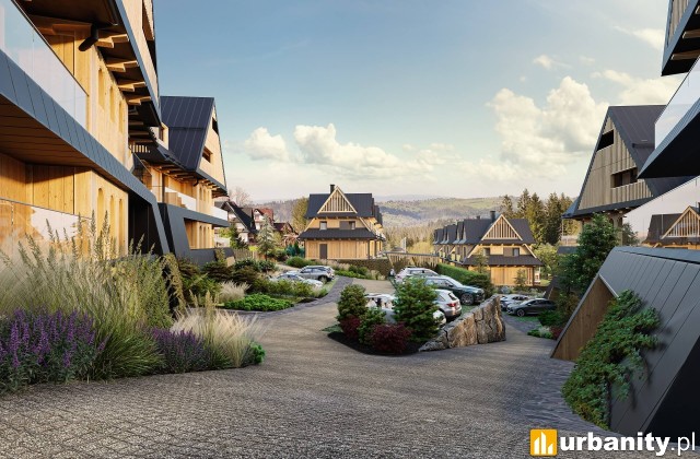 Cyrhla Villas w Zakopanem, wizualizacja, fot. materiały prasowe