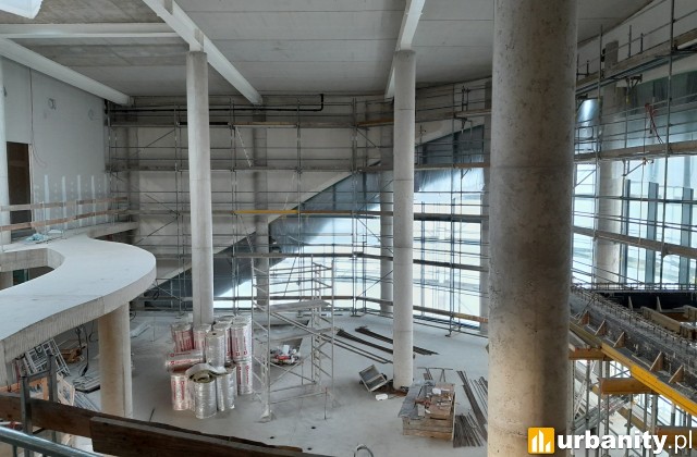 Postęp prac na budowie Dolnośląskiego Centrum Rehabilitacji i Rekreacji, fot. Alstal