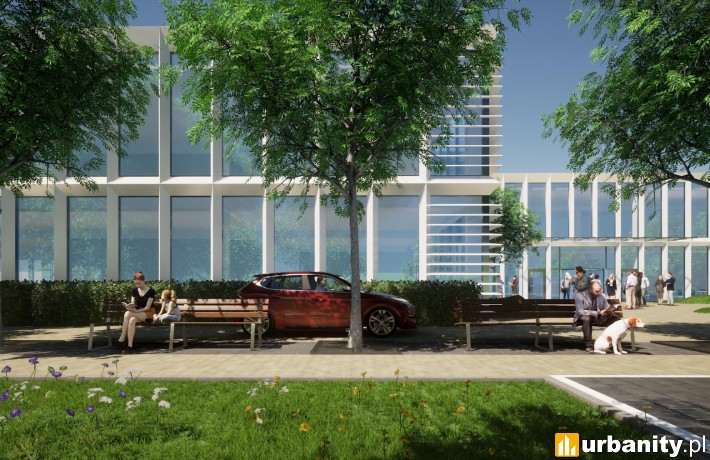 Projekt inwestycji Hillwood przy ulicy Mineralnej w Warszawie