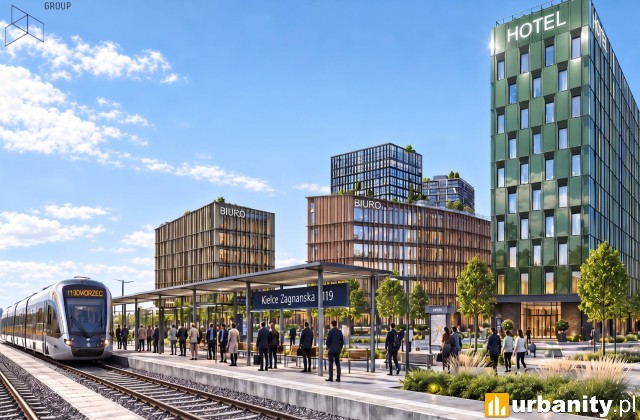 Impuls Zagnańska 119, nowe wizualizacje, wiz. Tera Group