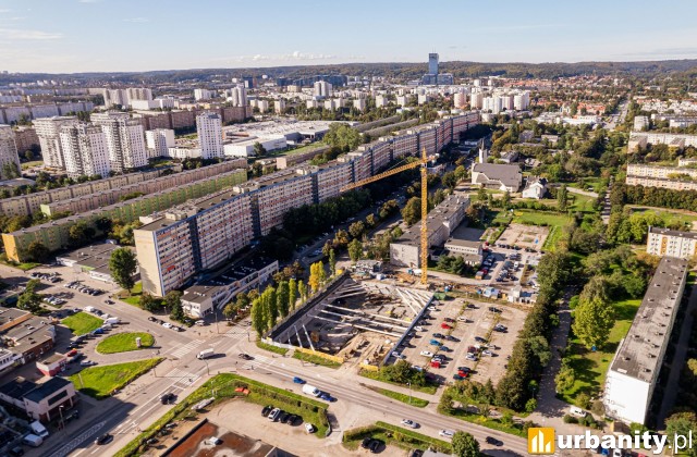 Budowa inwestycji Jagiellońska 13 w Gdańsku, fot. NDI Development