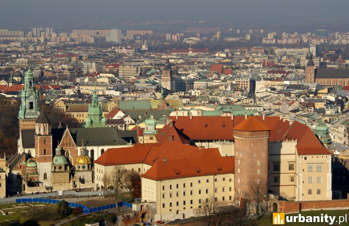Panorama miasta Kraków