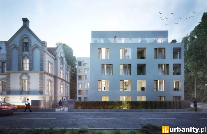 Ogrody Graua we Wrocławiu - wizualizacja