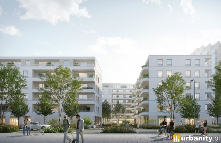 Projekt inwestycji przy Omulewskiej 24, wiz. materiały inwestora