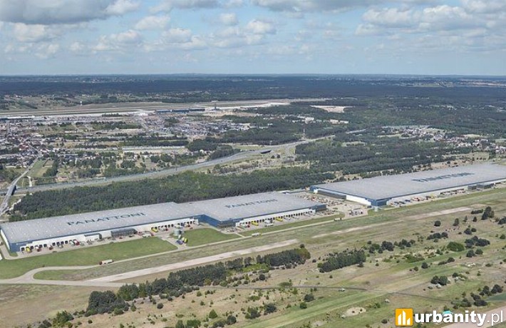 Panattoni Park Katowice Airport, wizualizacja, wiz. Panattoni