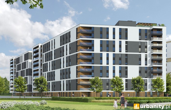 Parkur Residence - wizualizacja