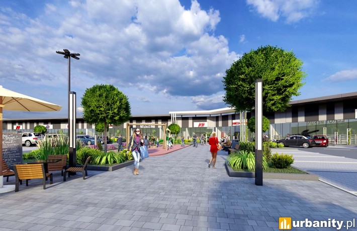 Power Center Acteeum w Ostródzie, wiz. materiały inwestora