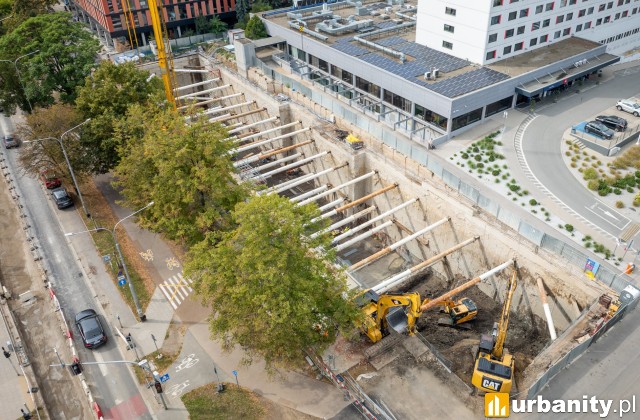 Powstańców 7D, w budowie, fot. Archicom