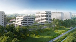 Przy dolinie rzeki Sokołówka w Łodzi powstają kolejne mieszkania